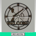 American Style Iron Door Welcome Sign Factory Price